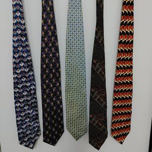Assorted Silk Ties (Set of 5)